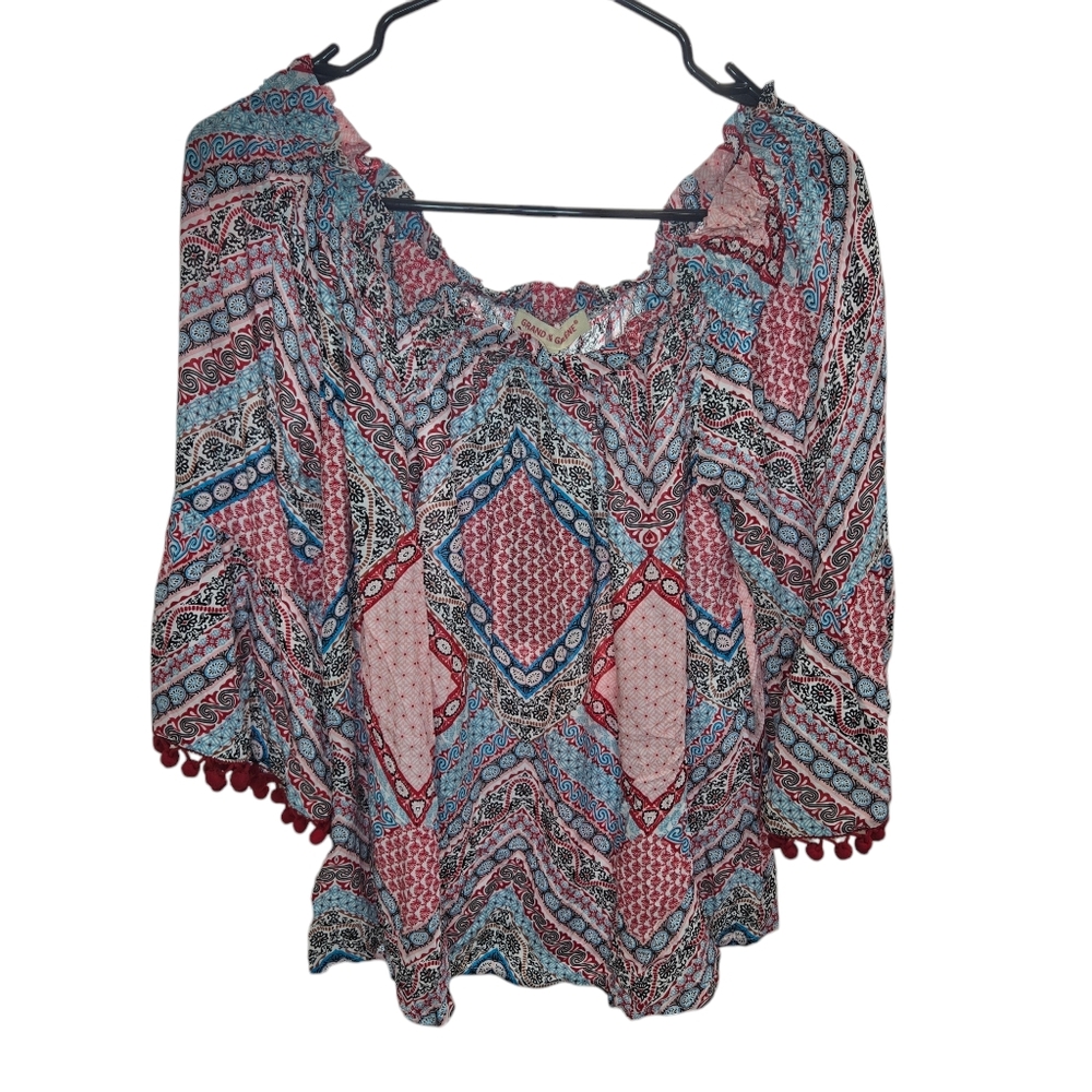 Grand & Greene Bohemian Multicolor Women's Top